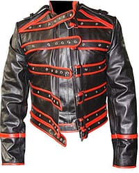 Freddie Mercury Black Red Concert Jacket