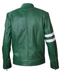 Ben 10 Leather Jacket – Green Leather Jacket