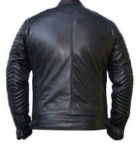 Cafe-Racer-Biker-Checkboard-Black-Leather-Jacket-1
