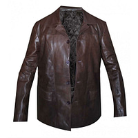 24 Jack Bauer Brown Leather Jacket