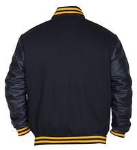 Pittsburgh Pirates Black Varsity Wool Jacket