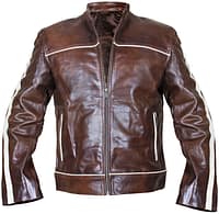 Copper Classic Men Vintage Leather Jacket
