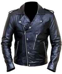 David_Beckham_Motorcycle_Slim_fit_Mens_Black_Biker_Real_Leather_Jacket