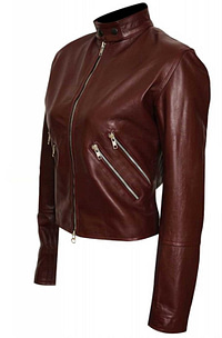 Jack Reacher Never Go Back Major Susan Turner Leather Jacket