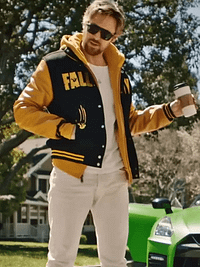 The-Fall-Guy-Ryan-Gosling-Black-and-Yellow-Varsity-Jacket