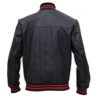 Eminem Black Leather Jacket