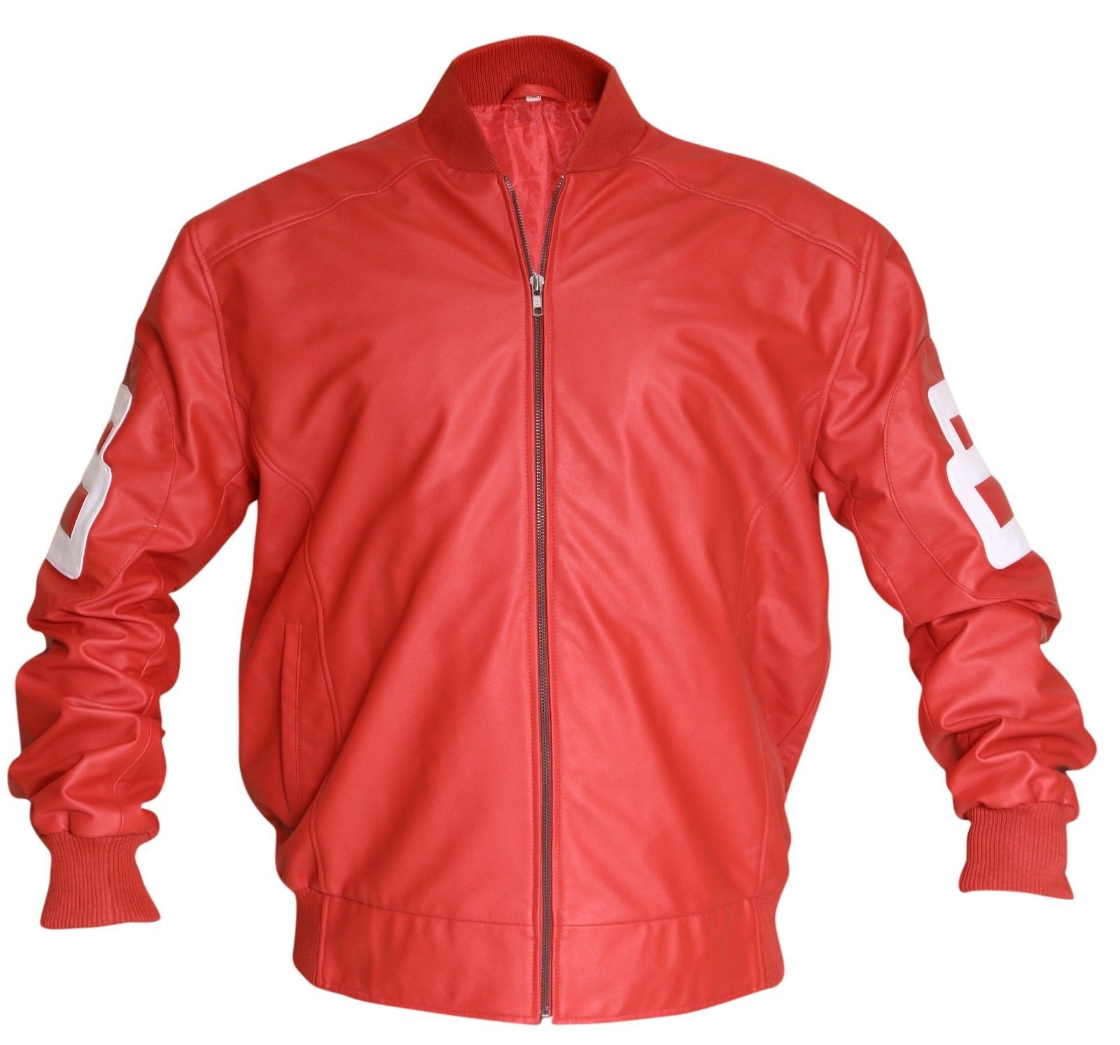 8 Ball Red Bomber Jacket
